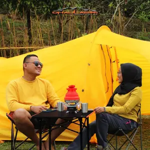 MEJA LIPAT PORTABLE ALUMUNIUM DH FOLDING TABLE 501 MEJA CAMPING PIKNIK