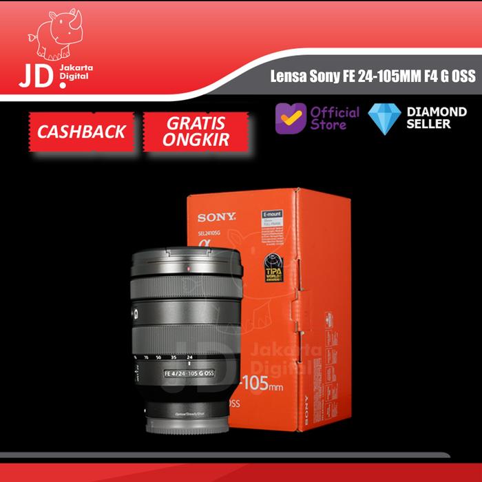Gambar Lensa Sony FE 24-105mm f/4 G OSS Lens - PAKET A dari Jakarta Digital 8 Kota Administrasi Jakarta Pusat Tokopedia