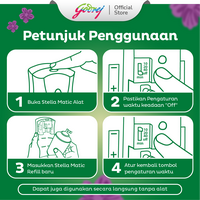 Gambar Stella Matic Refill Premium Pengharum Ruangan Warm Verbena 160ml isi 2 dari godrejindonesia Kota Administrasi Jakarta Utara 4 Tokopedia