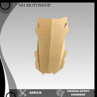 Gambar VISOR CUSTOM 60 CM WINDSHIELD CUSTOM 60 CM NVL VIXION SCORPIO BYSON dari NH MOTOSHOP Kab. Tangerang 3 Tokopedia