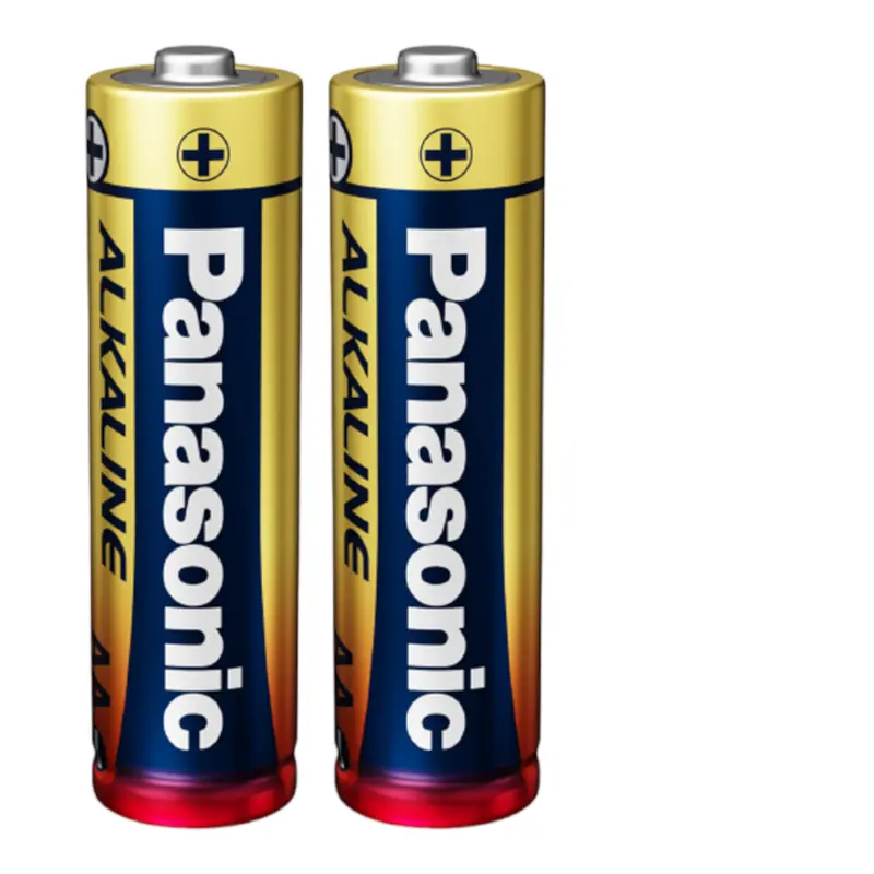 Panasonic Baterai Alkaline AA (A2) / AAA (A3) Battery Alkaline LR6T/2B-B / LR03T/2B-B 2Pcs 3
