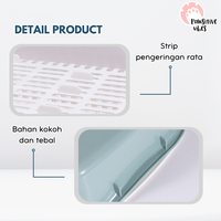 Gambar CAT LITTER BOX EKONOMIS - TEMPAT BAKBASKOM PASIR KOTORAN HEWAN KUCING - Biru, S dari Pawsitive Official Kab. Tangerang 4 Tokopedia