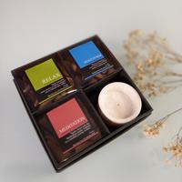Gambar Leolle Bali Pengharum Ruangan Premium Cone Mix 3 Aroma | Set Dupa Kerucut Lavender Rose Sandalwood Patchouli | Wadah Dupa Batu Onyx Hitam Mewah | Hampers Kado Unik Meditasi Yoga Peace of Mind | Paket Aromaterapi Wellness Gift Box Eksklusif dari Leolle Bali Kota Denpasar 5 Tokopedia