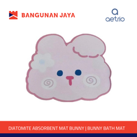 Gambar AETRIO KIDS DIATOMITE ABSORBENT MAT BUNNY KESET KAKI | BUNNY BATH MAT dari Bangunan Jaya Online Kota Administrasi Jakarta Utara 1 Tokopedia