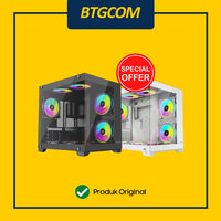 Gambar CASING M-ATX VENOMRX DAEMON CONTINENTAL S5 MICRO ATX PC CASE - Hitam dari btgcom Kota Denpasar 1 Tokopedia