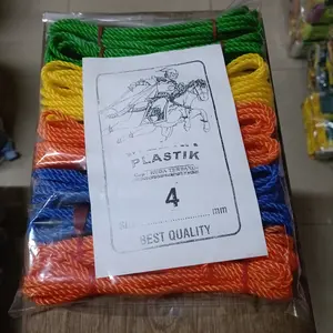 Plastik Tali Tambang 4MM Pepack Isi 10 Best Quality Harga Per Pack