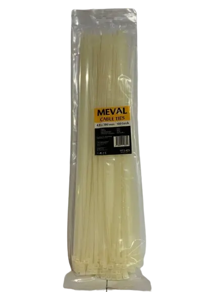 Gambar MEVAL Kabel Ties 4,8mm Cable Ties 38cm - Putih dari MEVAL ID Kota Tangerang 4 Tokopedia