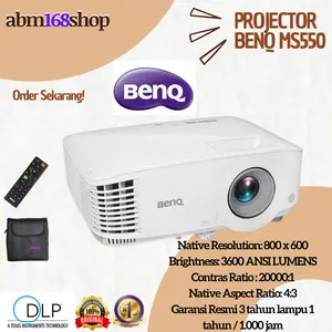 Projector BenQ MS550 SVGA HDMI 3600Lm Business Proyektor ms-550