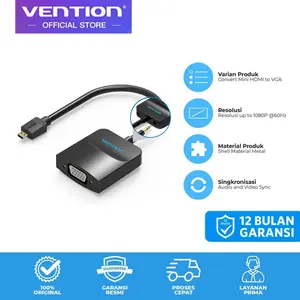 Vention AGB Adapter Converter Micro HDMI to VGA