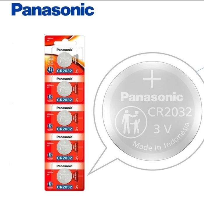Gambar Battery Baterai Panasonic CR2032 Lithium 3V Multi Fungsi dari ALMO Smart Home Kota Tangerang Selatan Tokopedia