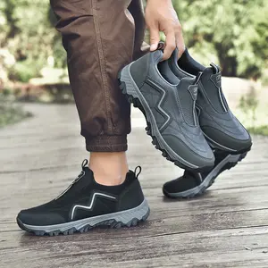 Sepatu Hiking Pria Adventure Anti Slip Sepatu Mendaki Touring Keren 24