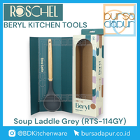 Gambar Roschel Beryl Soup Laddle Grey (RTS-114GY) Centong Sup Silikon dari Bursa Dapur Mall Kota Administrasi Jakarta Barat 3 Tokopedia