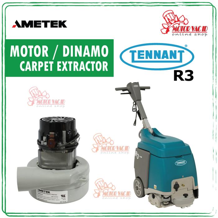Tennant R3 Extractor Jual Motor Turbine Carpet Extractor Tennant R3 - Tennant Motor 9012567 ...