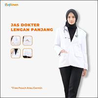 Gambar Jas Dokter Lengan Panjang/Baju Dokter/Jas Dokter ( Unisex ) dari Rumahjahitid Kota Tangerang Selatan 1 Tokopedia