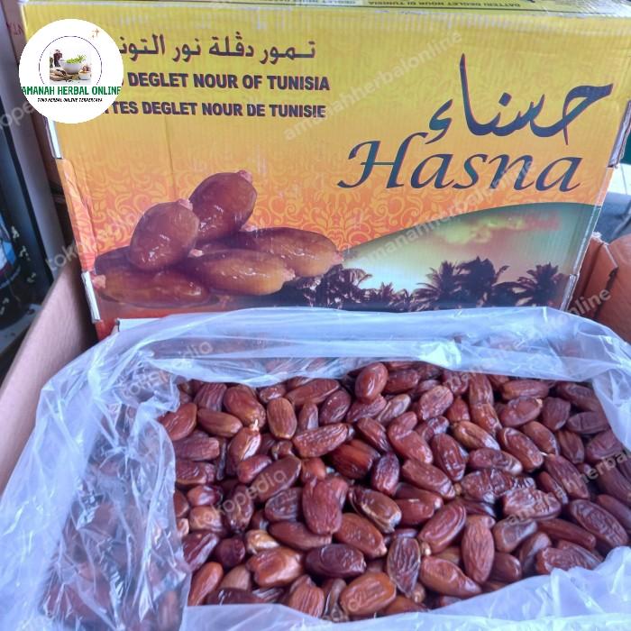 Gambar Kurma Tunis Tangkai 5kg , Kurma Tangkai Curah, Kurma Tunis Madu dari Amanah Herbal Online Kab. Sleman Tokopedia