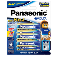 Gambar Panasonic Baterai AA Evolta Premium Alkaline 6Pcs Battery Size A2 LR06 Battre 6Pcs dari Panasonic Authorized Jakarta Kota Administrasi Jakarta Barat 3 Tokopedia