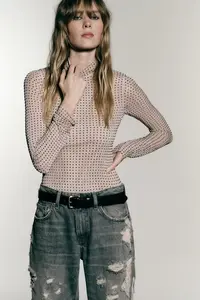 73970 - Beige BodySuit (XS,S,M) - BLOUSE