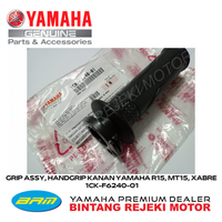 Gambar GRIP ASSY, HANDGRIP KANAN YAMAHA R15, MT15, XABRE 1CK-F6240-01 dari Yamaha Bintang Rejeki Motor Kab. Bandung 2 Tokopedia