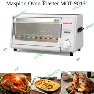 MASPION MOT~901S Electric Oven  Toaster 9 Liter Pemanggang 500 Watt