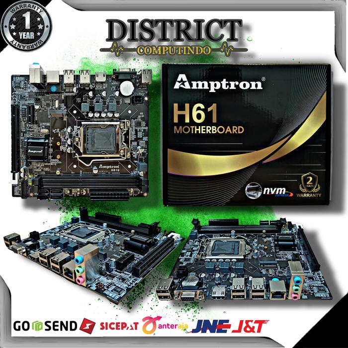 Jual motherboard h61 amptron lga1155 - Kota Bandung - DISTRICT COM ...