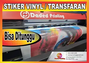 Print Stiker vinyl Meteran dengan Kualitas Tinggi