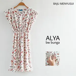 MAMIGAYA Nursing Wear - Alya | Baju Menyusui | Baju ASI