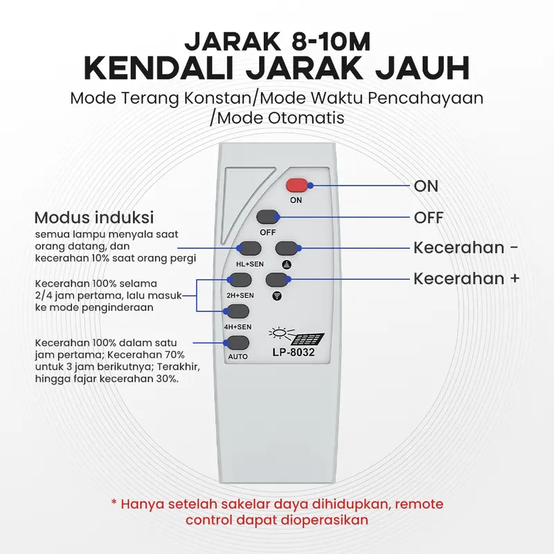 Lampu Solar Tenaga Surya Lampu Jalan solar cell Garansi 3 tahun 8