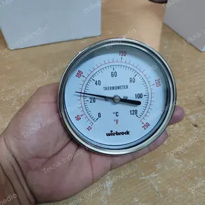 Temperatur Gauge/Termometer Payung 4" inch 120°c