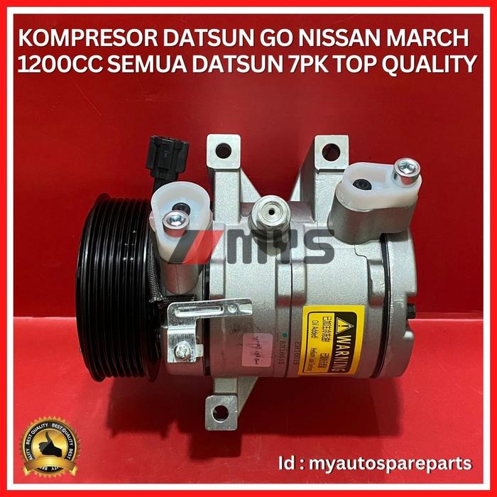 Gambar KOMPRESOR KOMPRESSOR AC MOBIL Datsun DAN Datsun GO KWALITAS TERBAIK dari myautospareparts Kota Administrasi Jakarta Timur Tokopedia