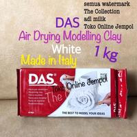 Gambar Tanah Liat DAS 1kg Putih DAS Fila Modelling Air Drying Clay F387500 white 1000 g ATK0674DS dari Toko Online Jempol Kota Administrasi Jakarta Pusat 1 Tokopedia
