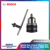 Gambar Original Sparepart Bosch Key Chuck 10mm 3/8" Posisi 46 Untuk GBM 350 dari Bosch Tools Authorized DNY Kota Surabaya 2 Tokopedia