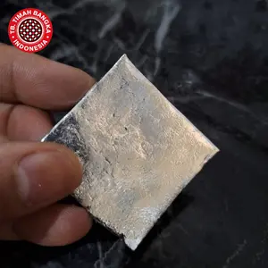 Plate Timah Murni Sn 4 x 4 Tin Plate