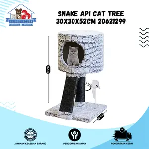 MAINAN KUCING SNAKE API CAT TREE 30X30X52CM 20621299