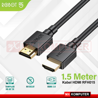 Gambar Kabel HDMI 1.5 meter Robot RFH015 1,5m 1.5m dari MXKomputer_NEW Kab. Bantul 1 Tokopedia