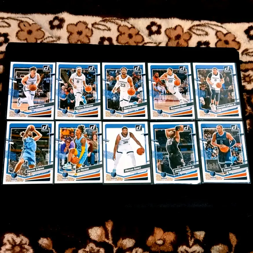 Lot Memphis Grizzlies (10 Kartu)