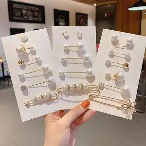 bros peniti set wanita hijab/jilbab/pengait celana/bros baju/aksesoris