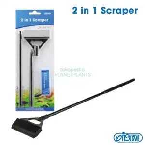 ISTA 2IN1 SCARAPER PEMBERSIH KACA AQUARIUM AQUASCAPE