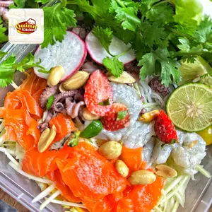 Salmon Gurita Udang Mangga/Pepaya Salad Thailand