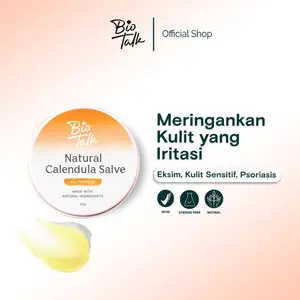 Bio Talk BPOM Calendula Healing Salve for Eczema Dry Skin Krim Luka