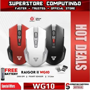 Fantech RAIGOR II WG10 Gaming Mouse Wireless Best Buy Computer Baterai