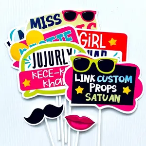 Party Harga Satuan Fun Props Properti Aksesoris Foto Photobooth