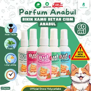 BUL BUL premium parfum kucing aman terjilat 60ml BULBUL