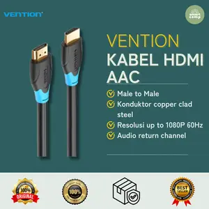 Vention AAC Kabel HDMI Male to Male - AAC 0.75m / 1m / 1.5m / 2m / 3m