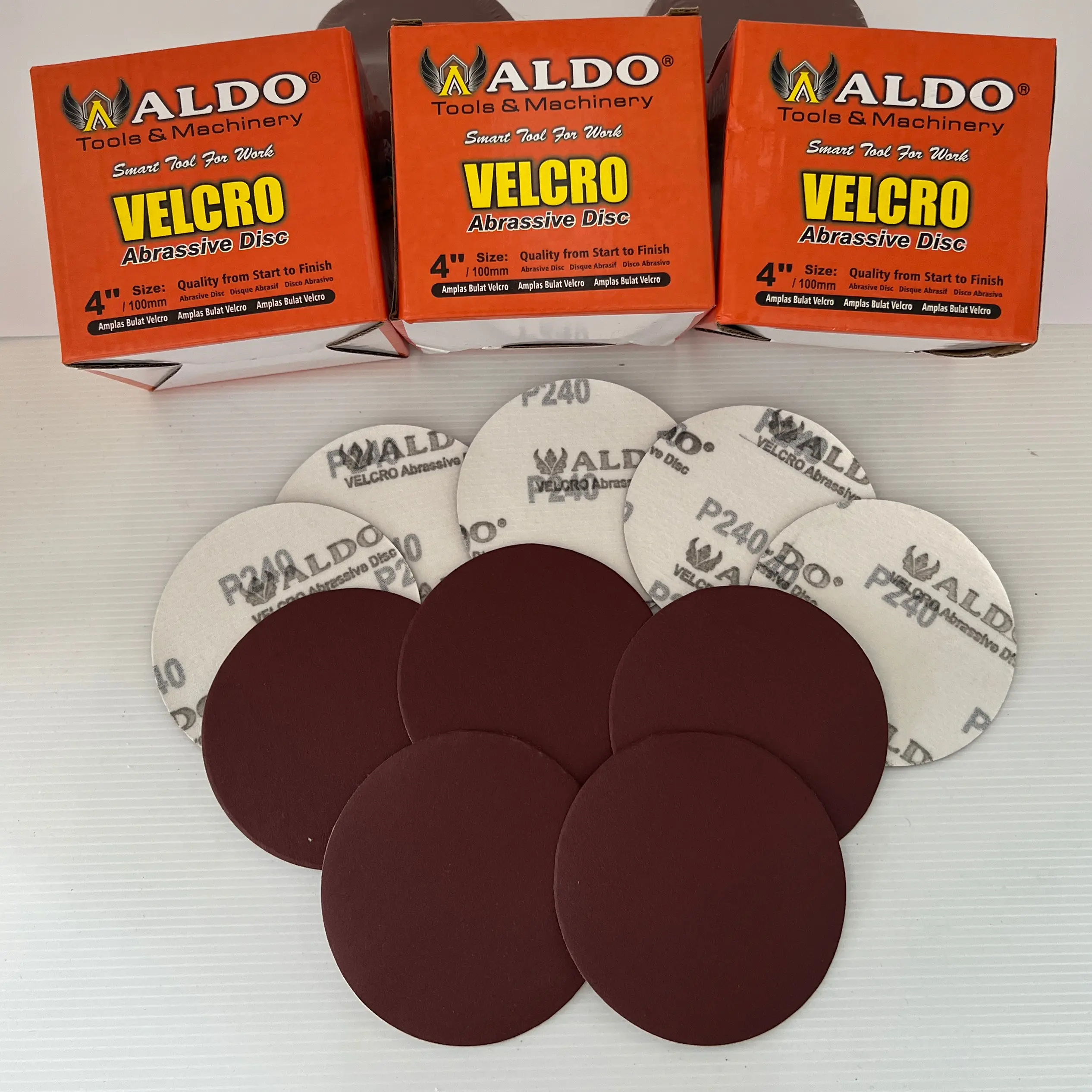 AMPLAS VELCRO BULAT 4 IN / AMPLAS TEMPEL