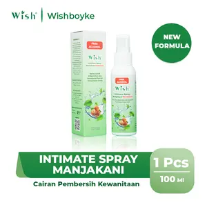 Wish Boyke Intimate Spray Manjakani - 100 ml Perawatan Kewanitaan Wangi Bebas Keputihan
