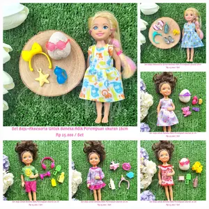 BC 007 - Baju Chelsea - Kelly - Obitsu - Shimmer Shine - Doll 5.5 inch