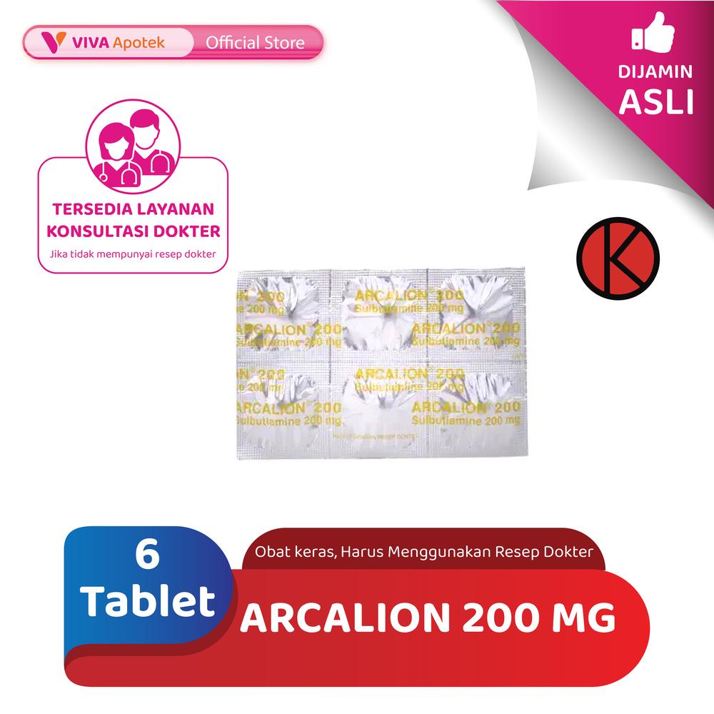 Arcalion 200 mg Strip 6 Tablet