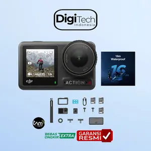 DJI Osmo Action 4 Action Camera 4K Garansi Resmi
