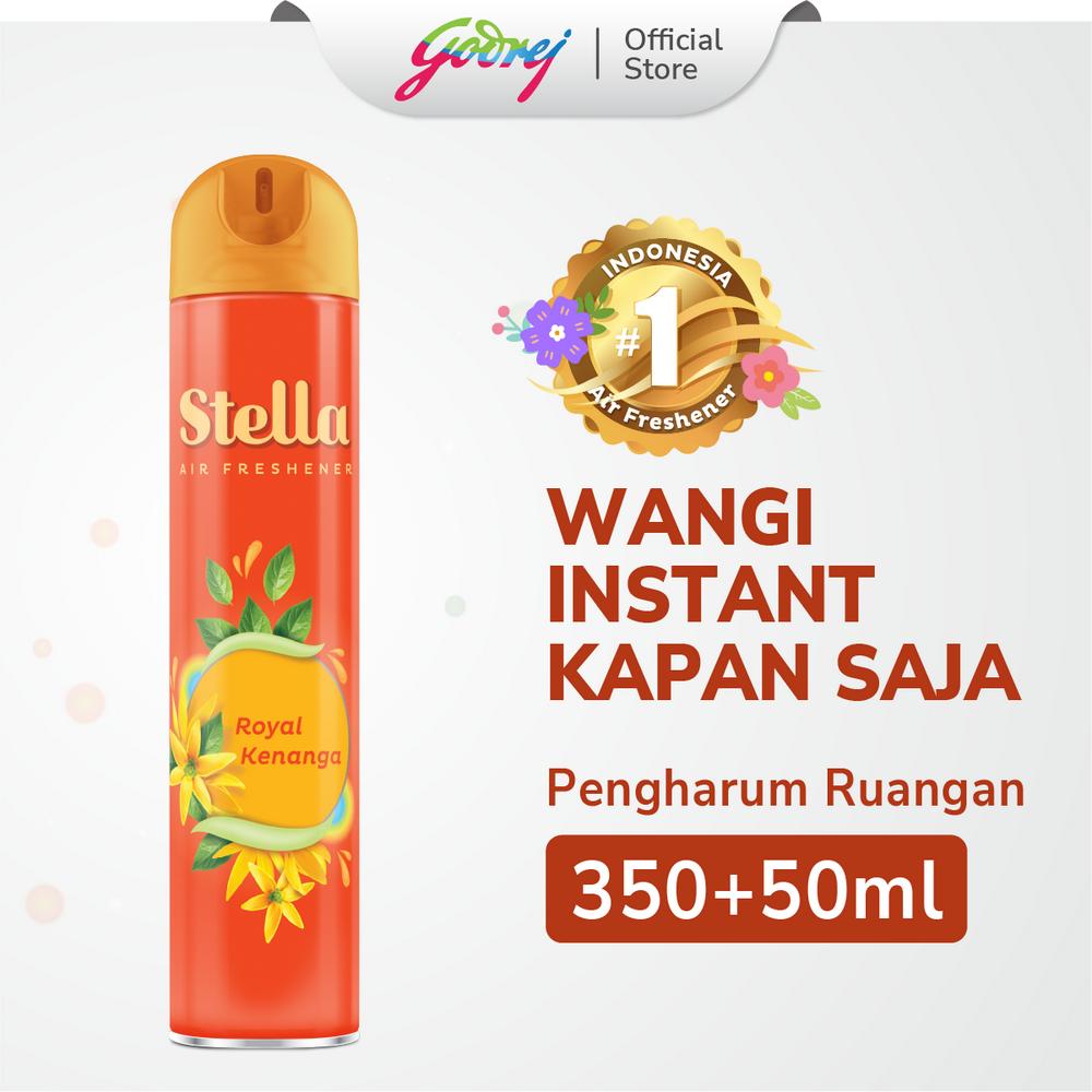 Stella Aerosol Disinfektan Pengharum Ruangan Cananga Lulaby 350ml