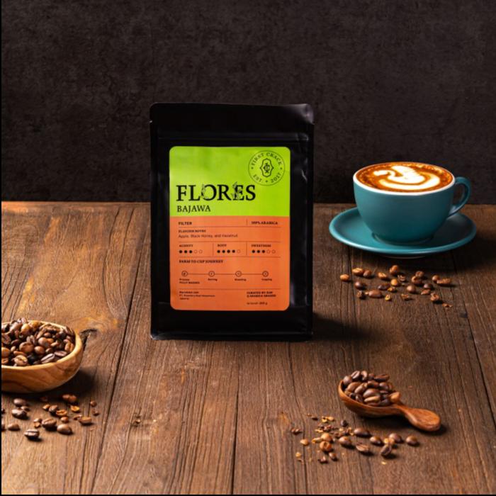 Gambar Biji Kopi FLORES (200gr) - FIRST CRACK Premium Specialty Coffee Beans dari First Crack Coffee Kota Administrasi Jakarta Utara Tokopedia